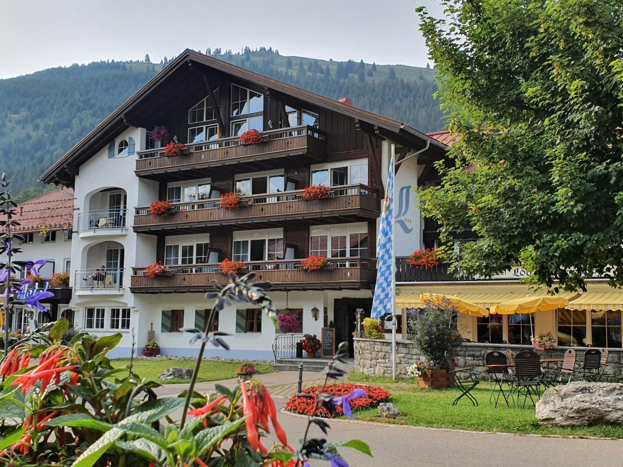 Hotel Alpengasthof Löwen Bad Hindelang Exterior foto